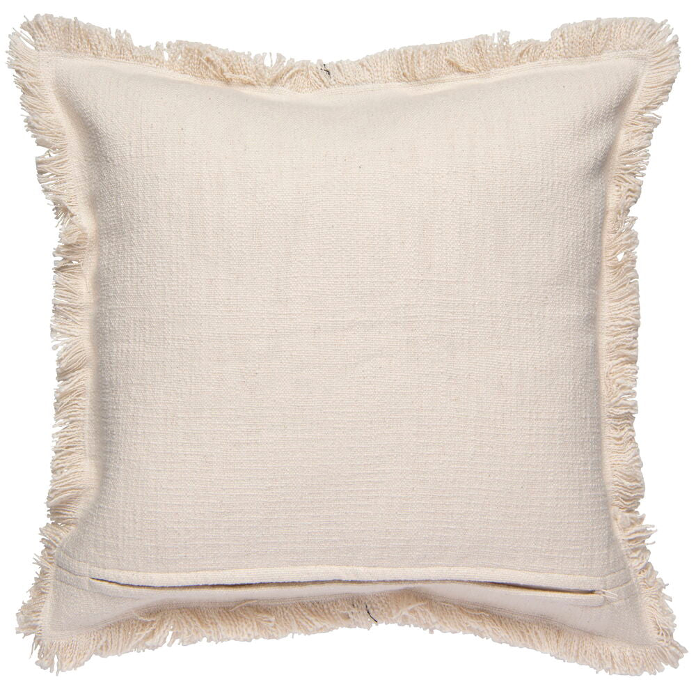 Kuddfodral Tuva Off-white Bomull Passar innerkudde 50x50 cm
