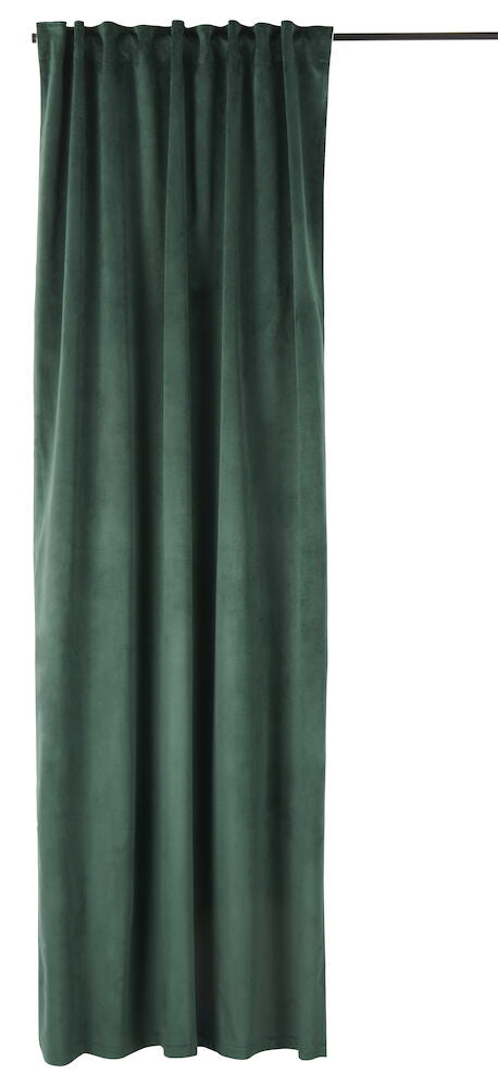 Mörkläggningsgardin Velvet 135x240 cm 1 -pack Grön Polyester