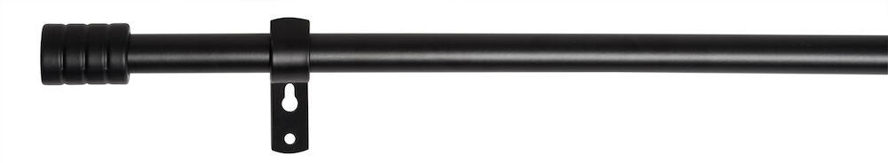 Gardinstångset Rakel 70–120 cm Svart