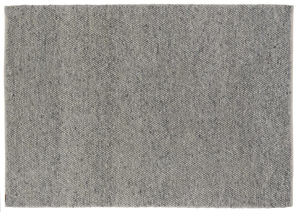 Matta i ullblandning Elsaform Annie 300x400 cm Grå 65% ull / 35% polyester