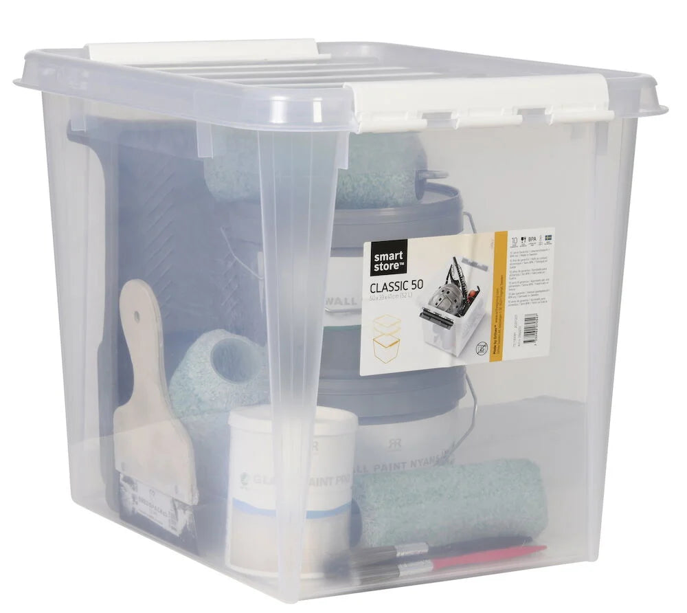 Förvaringslåda med lock Smartstore 50x39x41 cm, 52 liter Classic 50