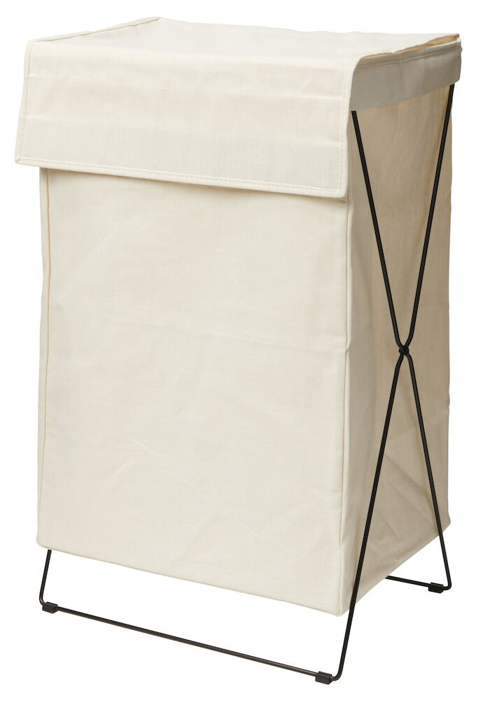 Tvättkorg Rita 40x30x64 cm Beige