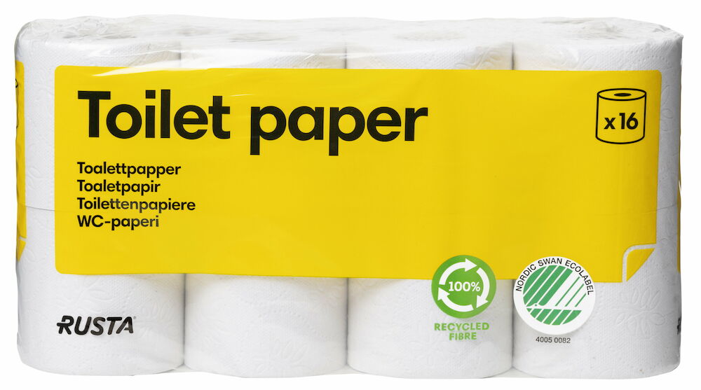 Toalettpapper 16 -pack