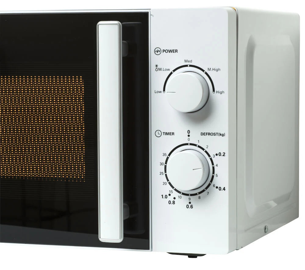Mikrovågsugn 700 W 20 liter Vit MWO18