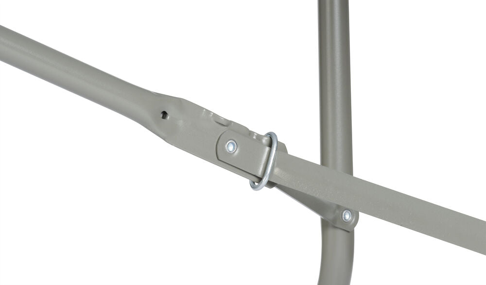 Hopfällbart bord 180x74x74 cm Off-white