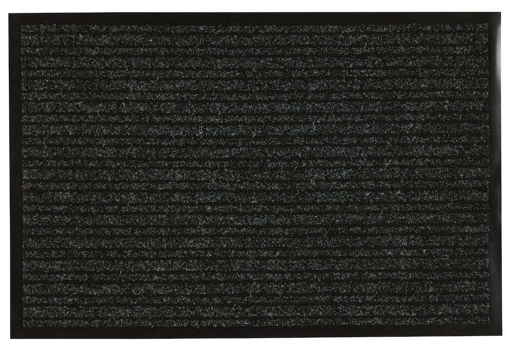 Dörrmatta Robust 58x88 cm Mörkgrå Polyester