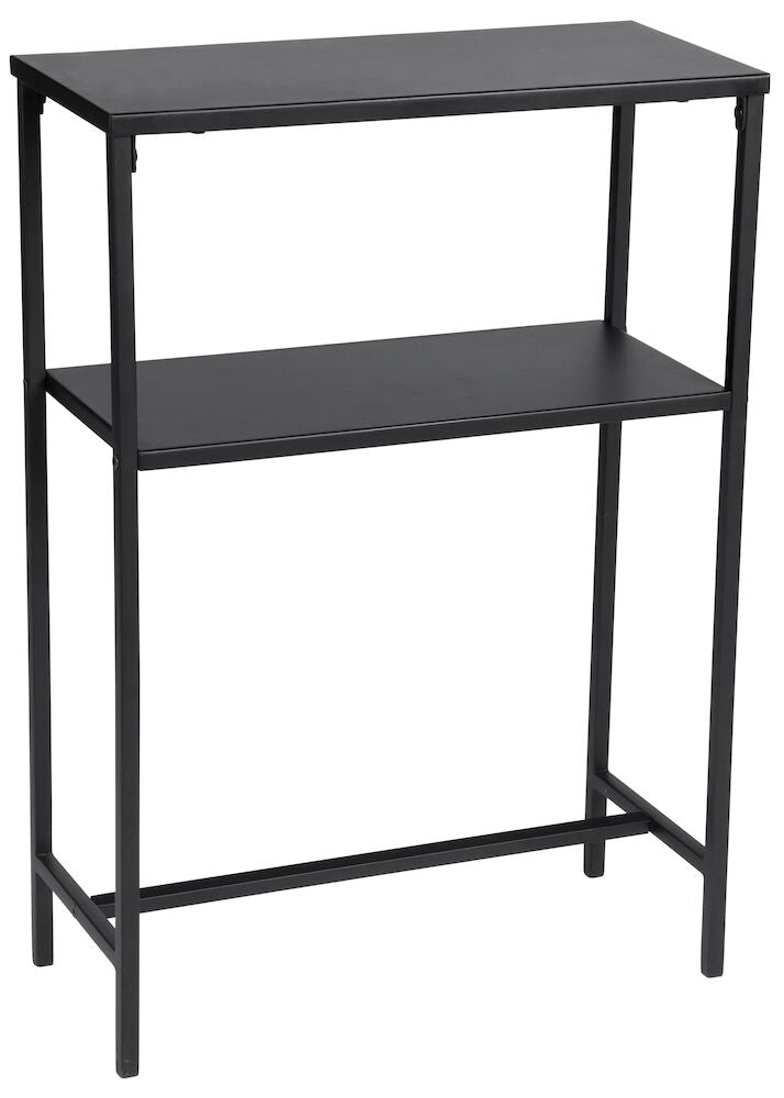 Avlastningsbord Vincent 53x24x75 cm Svart Metall