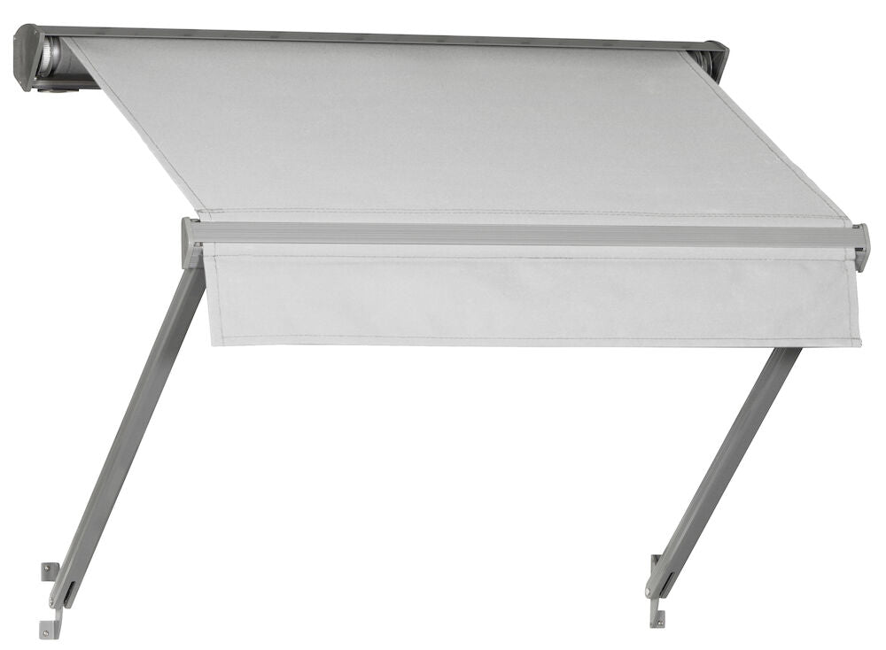 Fönstermarkis 97x70 cm Ljusgrå