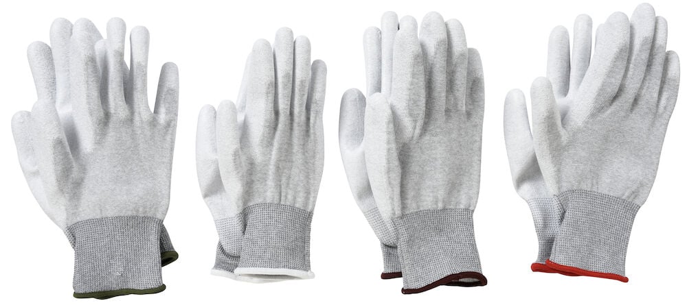 Målarhandske Grepp Polyester/Kolfiber