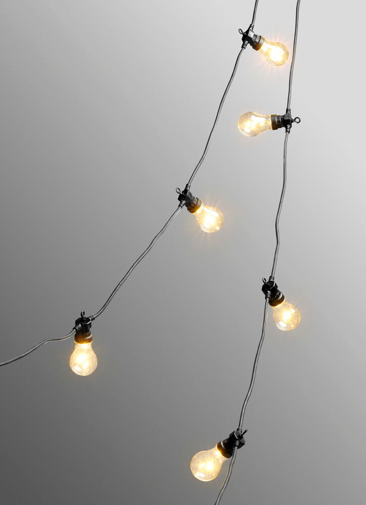 Ljusslinga Bulb Outdoor LED Light System 8 lampor Varmvit