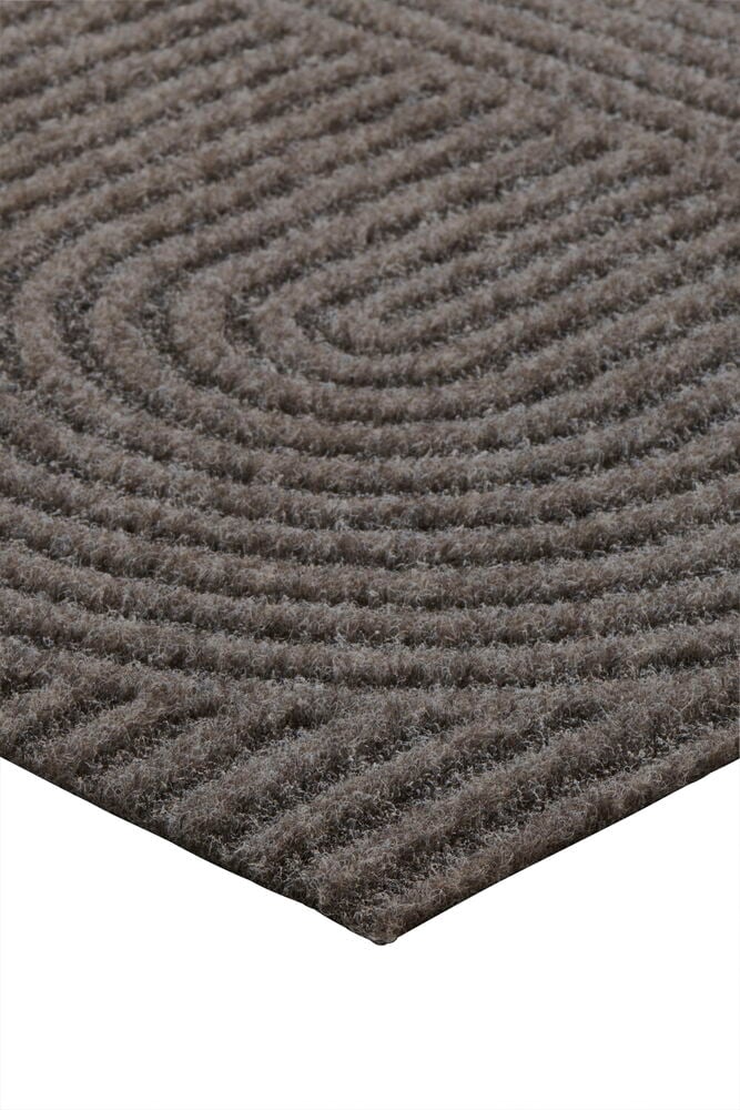 Dörrmatta Evy 50x78 cm Grå Polyetentereftalat (PET)