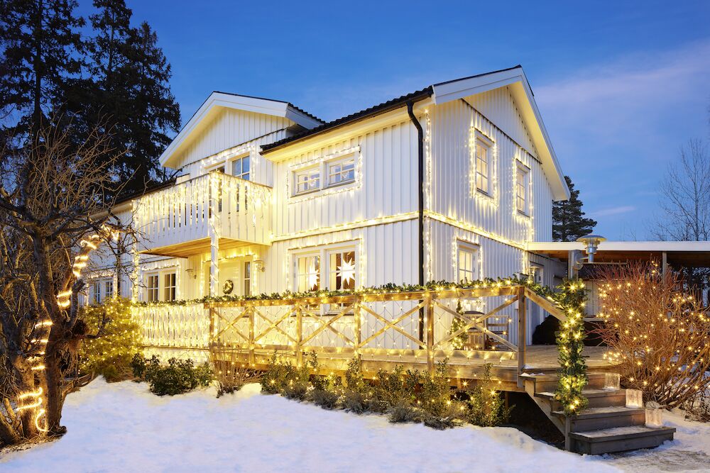 Ljussensor Outdoor LED Light System Svart