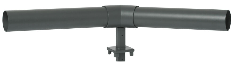 Överliggare till glasräcke 25 cm Grå Aluminium