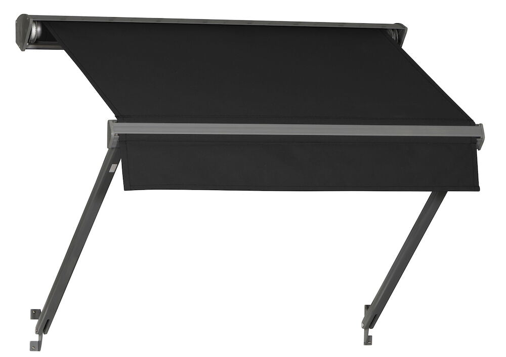 Fönstermarkis 97x70 cm Svart