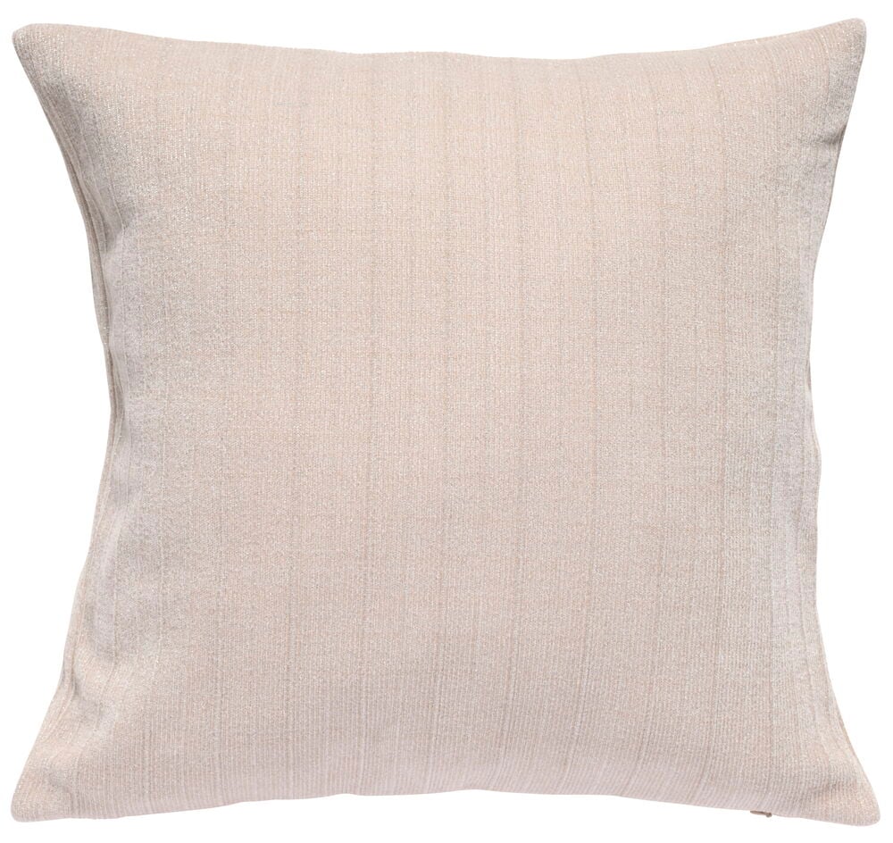 Kuddfodral Louise Beige Polyestersammet Passar innerkudde 50x50 cm