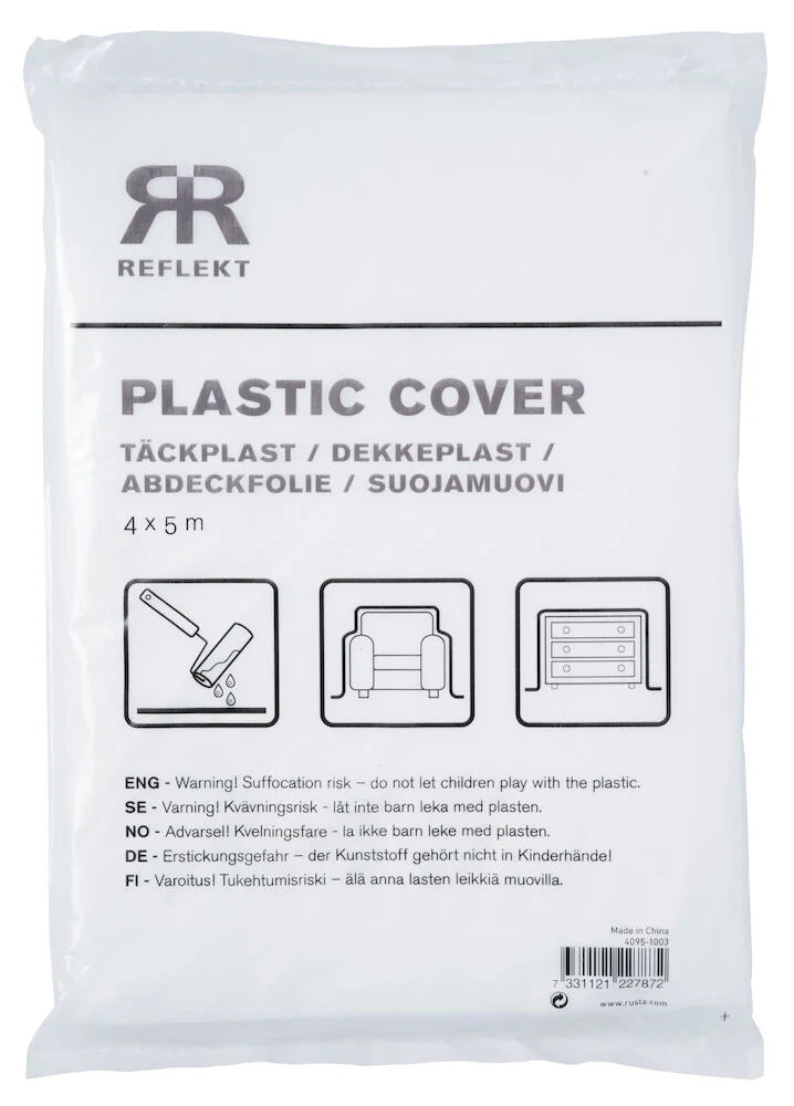 Täckplast 4x5 m