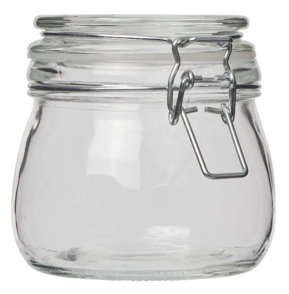 Burk med lock 500 ml Glas