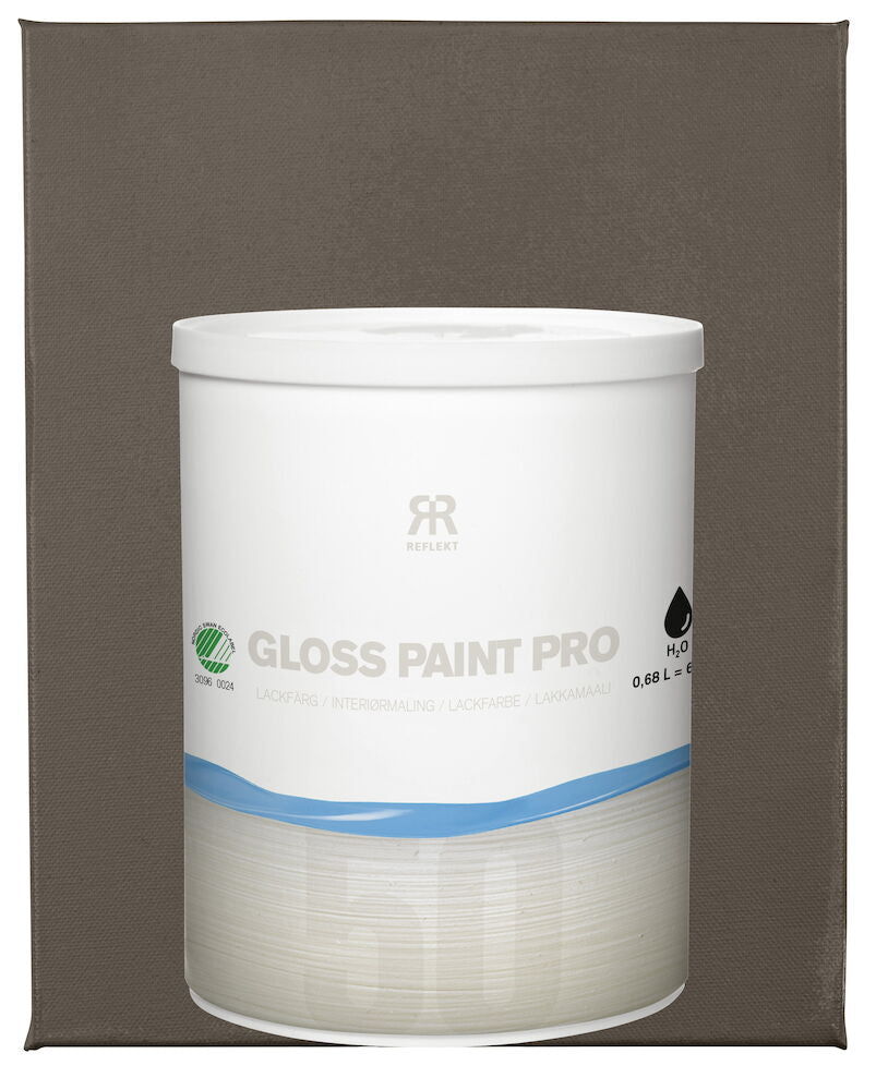 Lackfärg Pro 0,68 liter Pencil Grey Halvblank S6502-Y