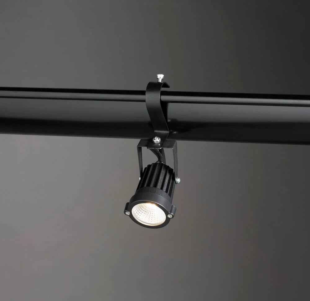 Spotlight outdoor LED light system Svart