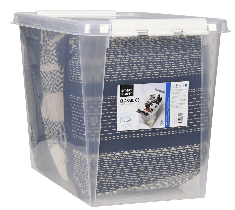 Förvaringslåda med lock Smartstore 59x39x43 cm, 61 liter Classic 65