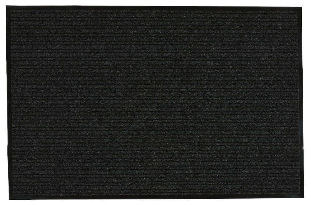 Dörrmatta Robust 100x150 cm Mörkgrå Polyester