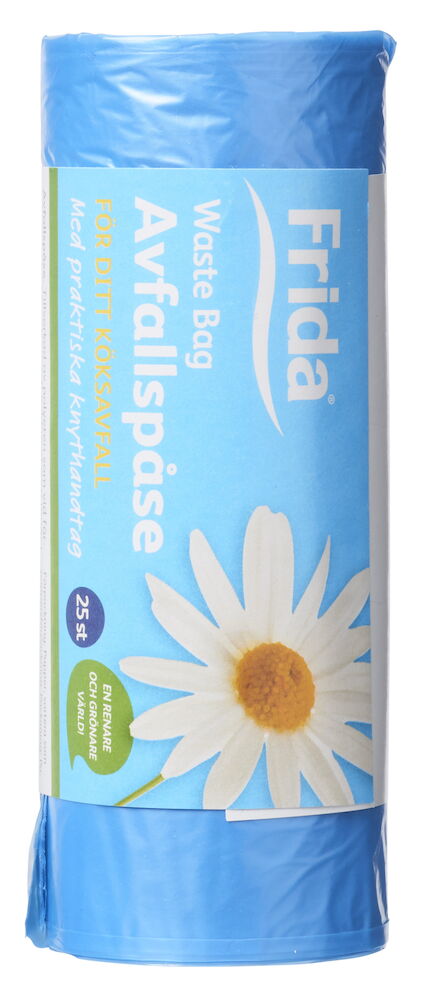 Avfallspåse Frida 25 l 25 -pack Multifärgad Med handtag