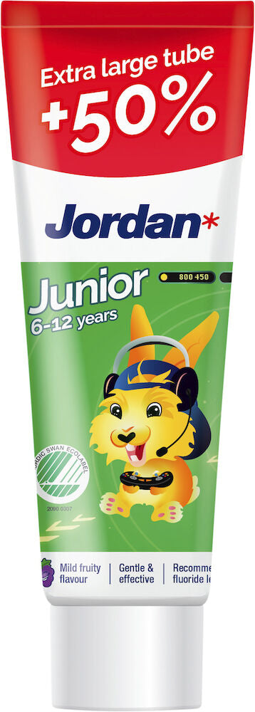 Tandkräm Jordan 75 ml 6–12 år