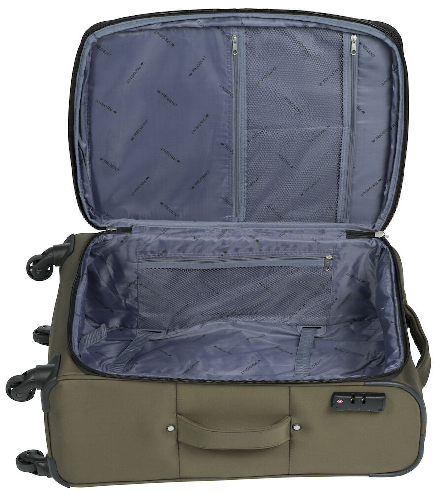 Resväska Medium Regent Jetset 44x27x69cm, 3,1 kg Svart