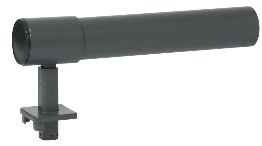 Överliggare till glasräcke 100 cm Grå Aluminium