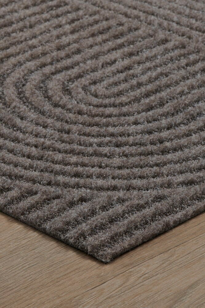 Dörrmatta Evy 50x78 cm Grå Polyetentereftalat (PET)