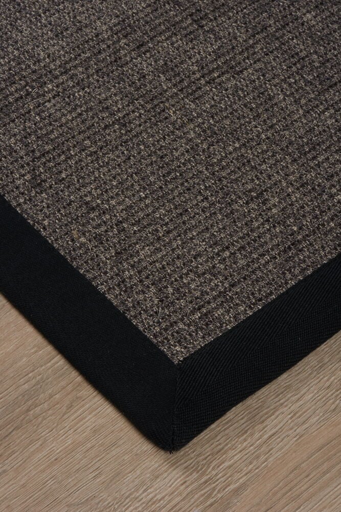 Dörrmatta Elsaform Robyn 60x90 cm Svart Sisal