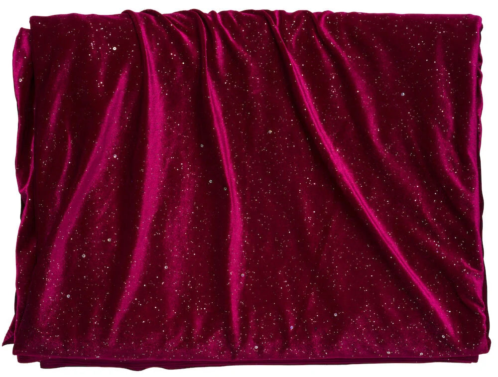 Tyg Angelstad 1,4 x 4 m Röd 93 % polyester / 7 % elastan