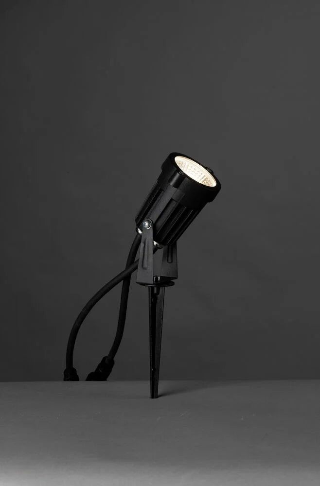 Spotlight outdoor LED light system Svart