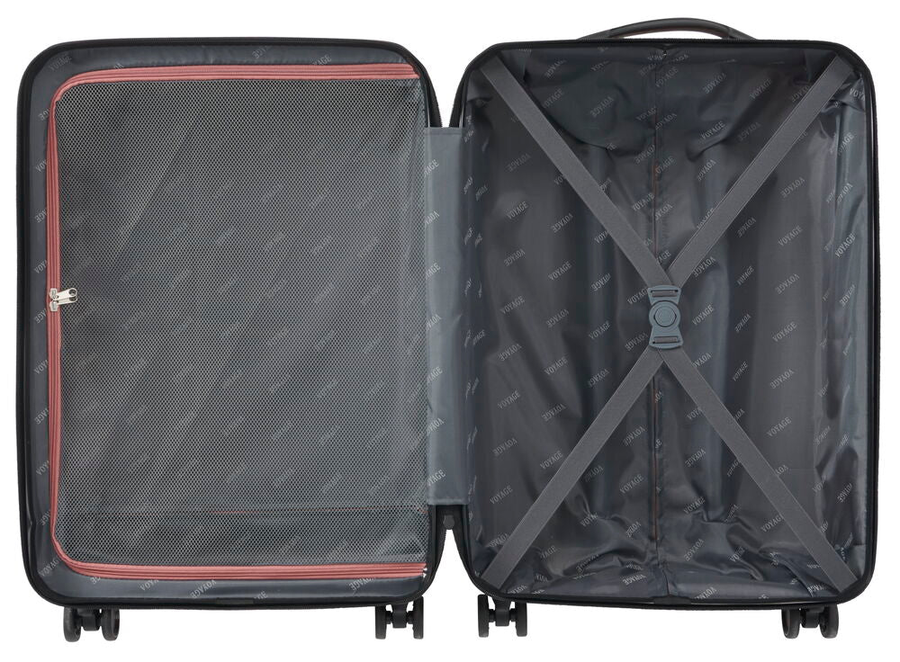 Resväska Medium Voyage 67x45,5x27 cm 3,3 kg Rosérosa TSA-lås