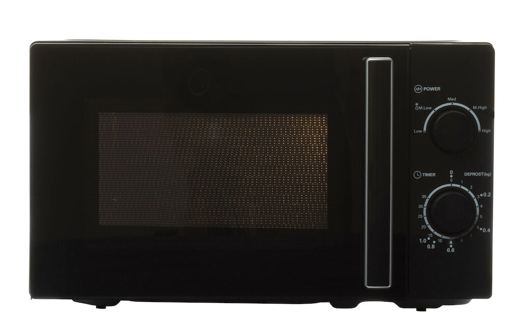 Mikrovågsugn 700 W 20 liter Svart MWO18