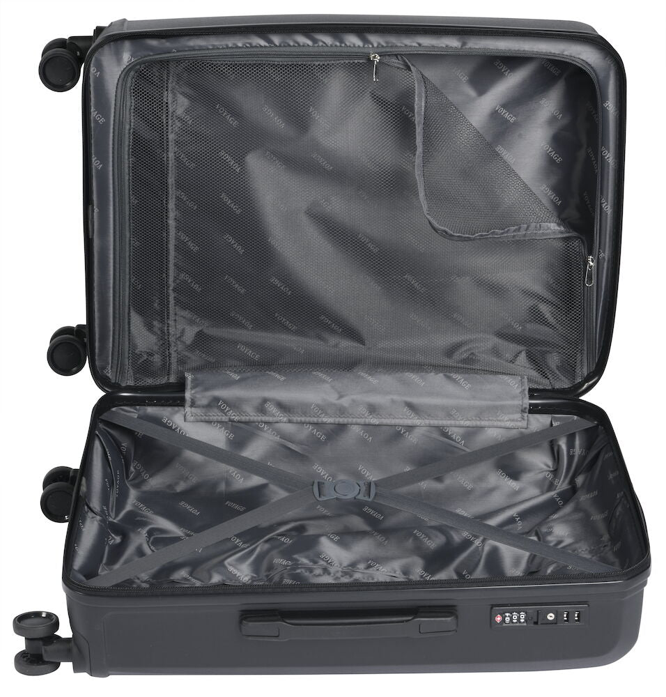 Resväska Medium Voyage 67x45,5x27 cm 3,3 kg Svart TSA-lås
