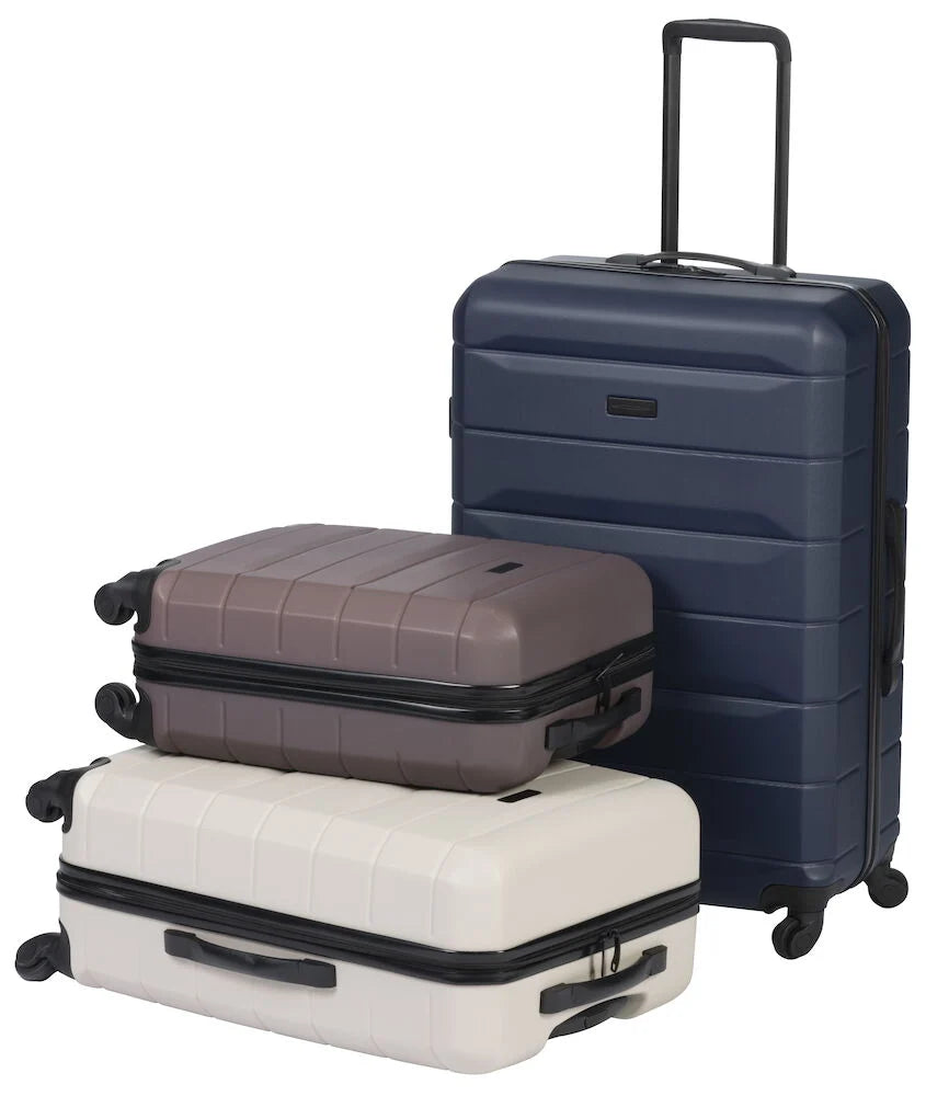 Resväska Medium Flex 66x45x25,5 cm. 3,3 kg Midnattsblå ABS-plast