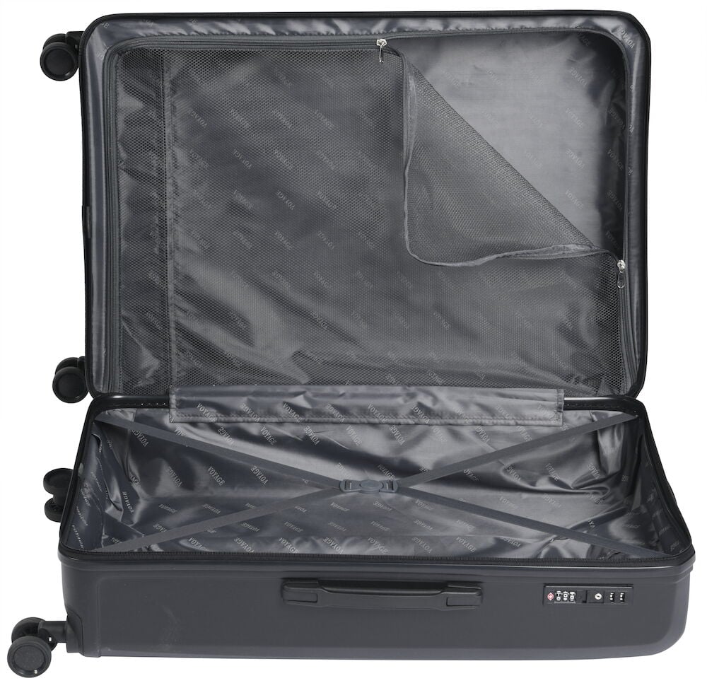 Resväska Large Voyage 51,5x30x77,5 cm. 4,2 kg Svart TSA-lås