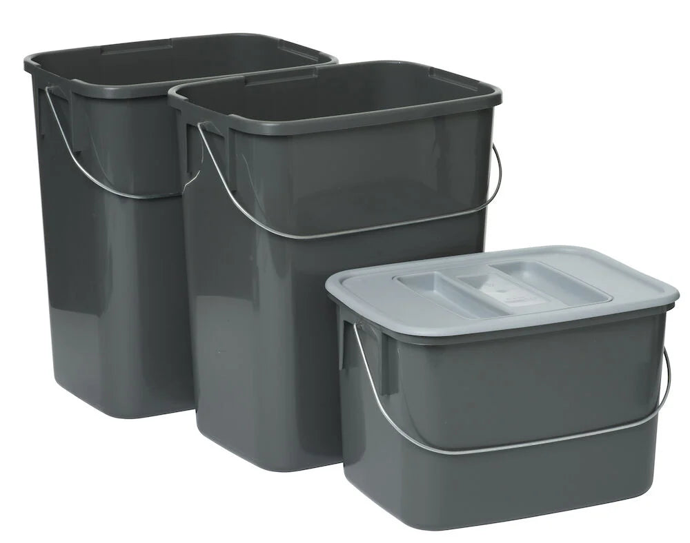 Återvinningskärl 3 -pack