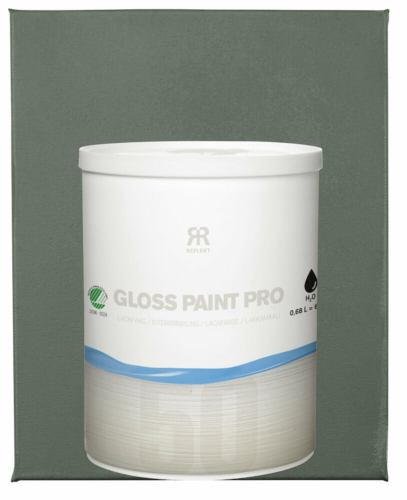 Lackfärg Pro 0,68 liter Estate green Semigloss S-6005-G50Y
