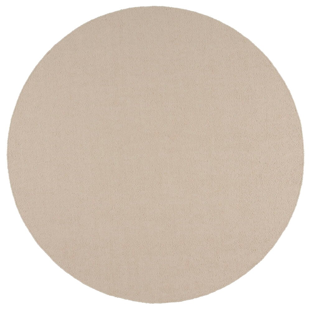 Ullmatta Elsaform Alida Ø200 cm Beige Ull