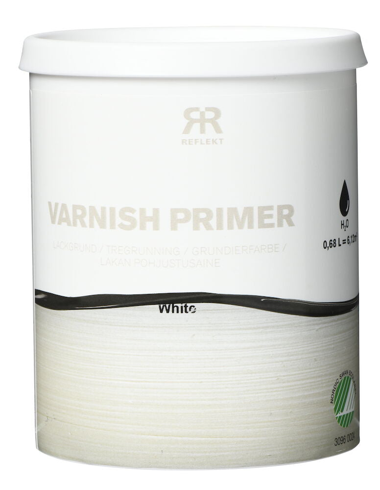 Lackgrund 0,68 liter Vit