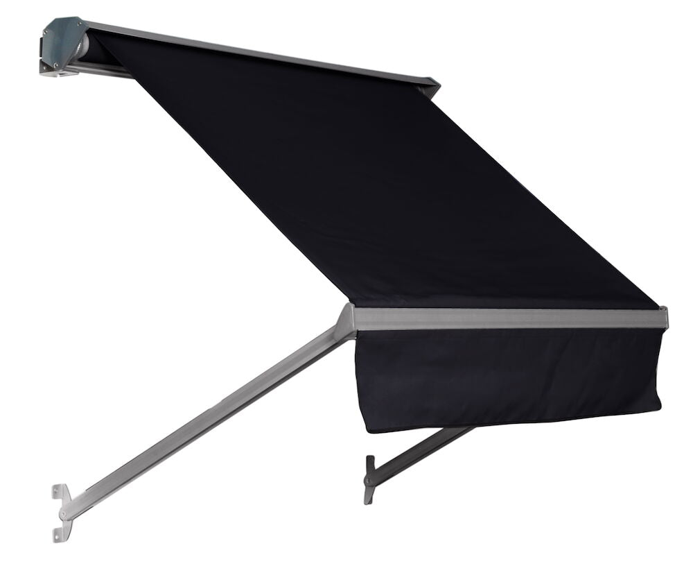 Fönstermarkis 97x70 cm Svart