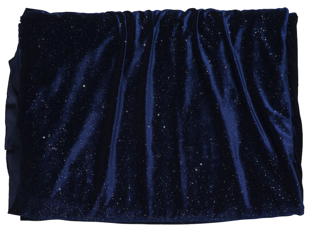 Tyg Angelstad 1,4 x 4 m Blå 93 % polyester / 7 % elastan