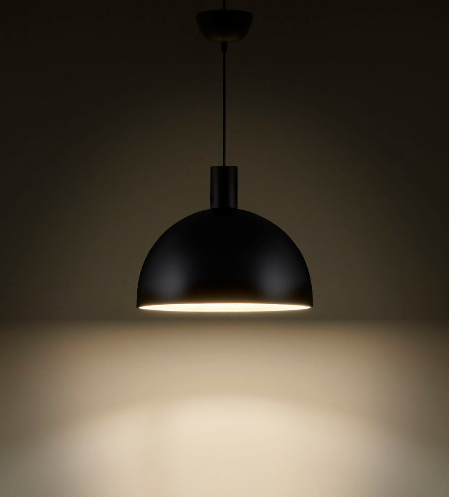 Taklampa Ely 38x31 cm Svart