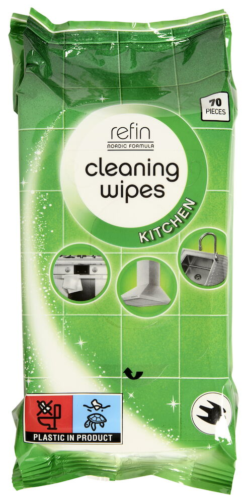 Rengöringsservett Refin 70 -pack Kitchen