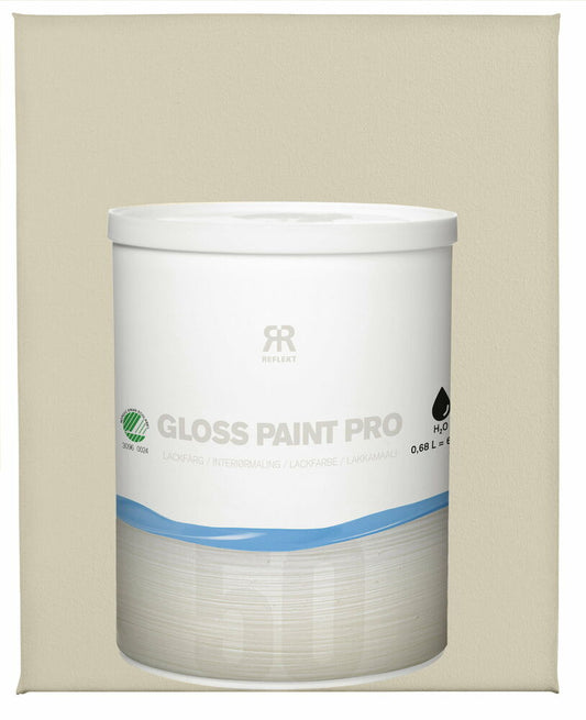 Lackfärg Pro 0,68 liter Sand Semigloss S-2005-Y30R