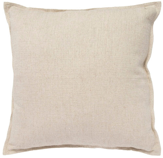 Kuddfodral Elsaform Linen blend Natur Bomull/lin  Passar innerkudde 50x50 cm