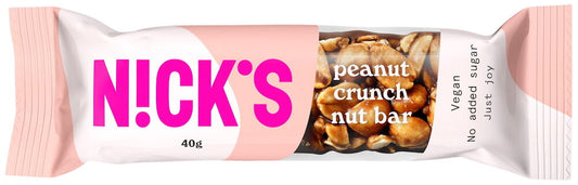 Nöt bar Nick’s 40 g Peanut crunch