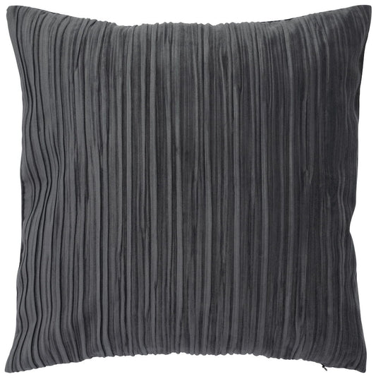 Kuddfodral Demi Granitgrå Polyestersammet Passar innerkudde 50x50 cm